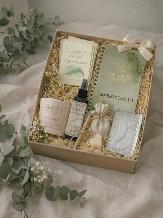 Moments of Calm Wellness Gift Set – Self-Care, Mindfulness & Relaxation Box