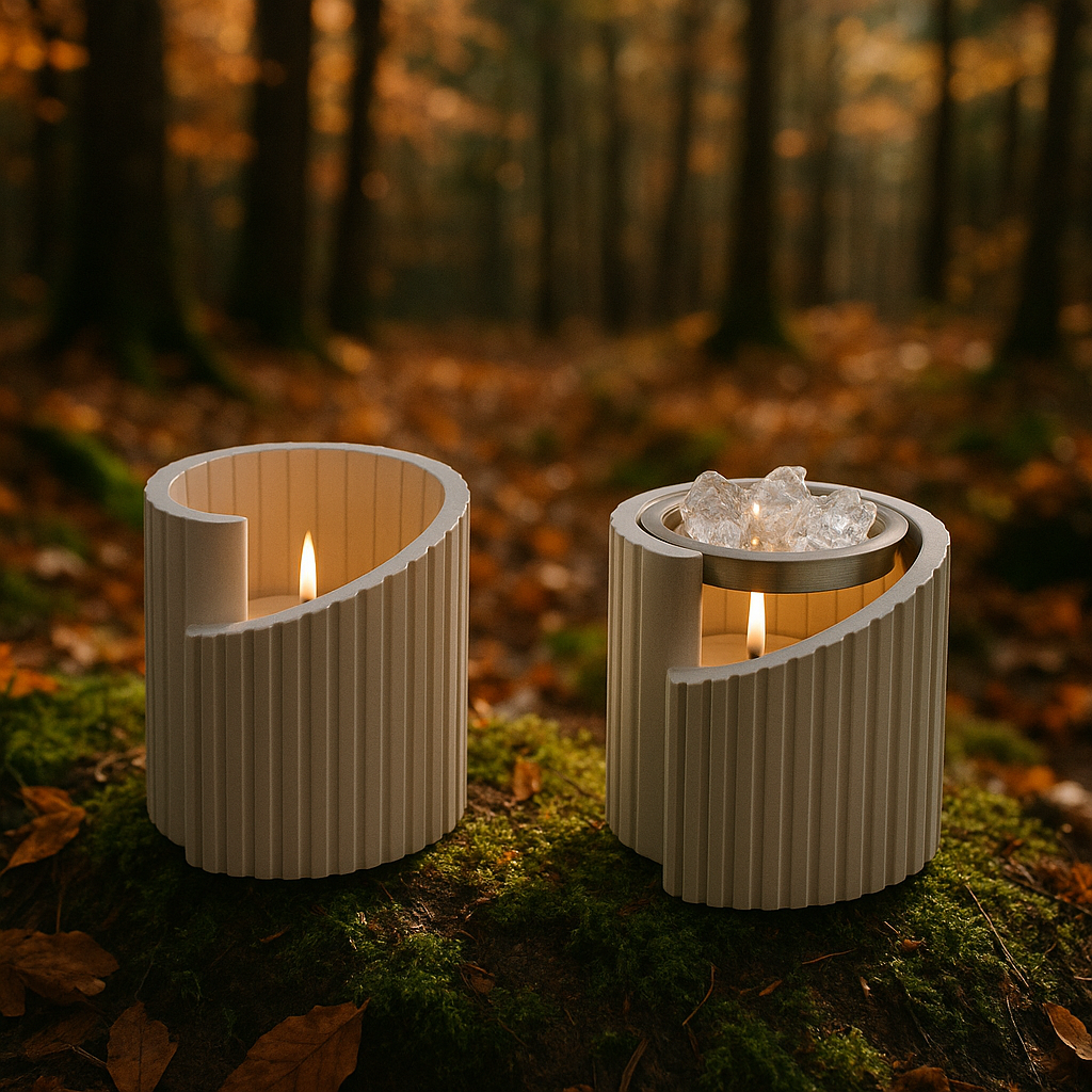 Elevate your home fragrance with our handmade wax burner, expertly crafted to combine style, functionality, and effortless cleaning. The removable dish design makes wax replacement and cleaning simple, providing a clean and efficient wax melting experience every time. Amor Scent Co